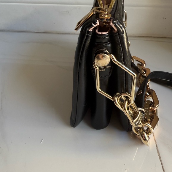 Louis Vuitton Coussin BB Black with Gold and Pink Accents - Picture 8 of 16